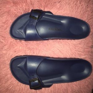 Navy blue Birkenstocks